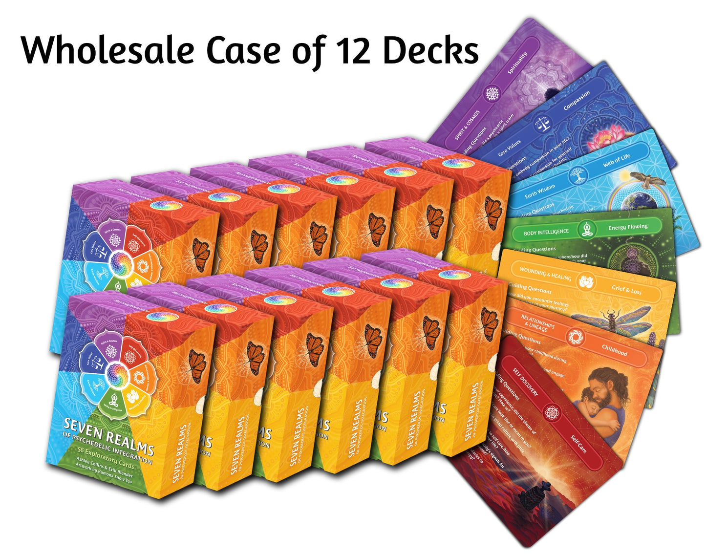 Wholesale Case - Seven Realms Integration Card Decks